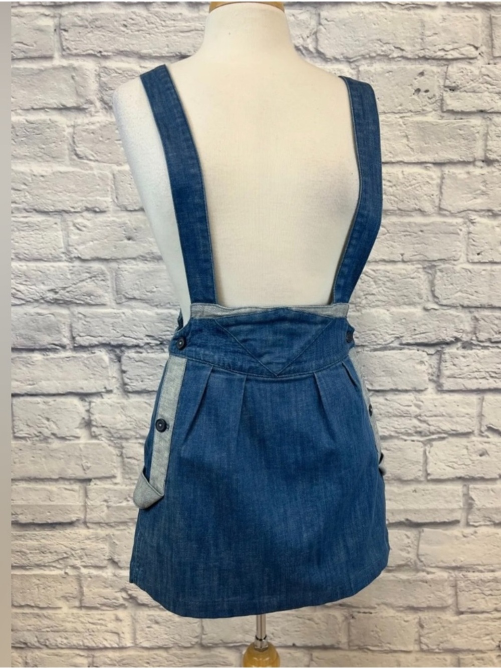 Sass & Bide denim jumper dress - Size 26 (small)